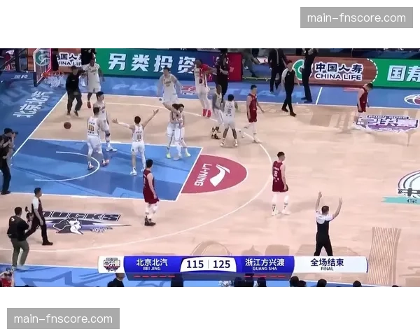 末节决战：广厦男篮打出一波10-0，反超比分